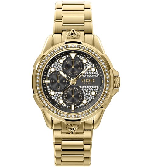 versace watch and bracelet set|versace bracelet men's gold.